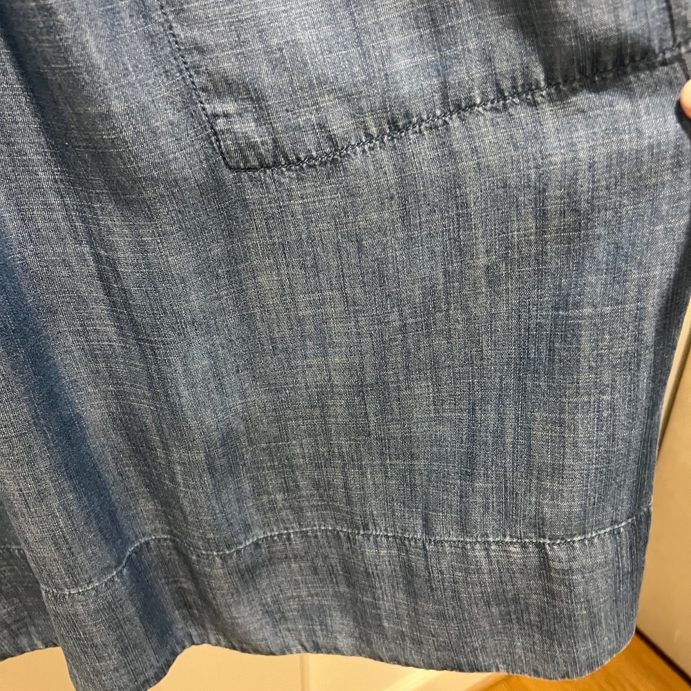 Banana Republic Chambray Dress Size SMALL LIKE NEW - Picture 8 of 11